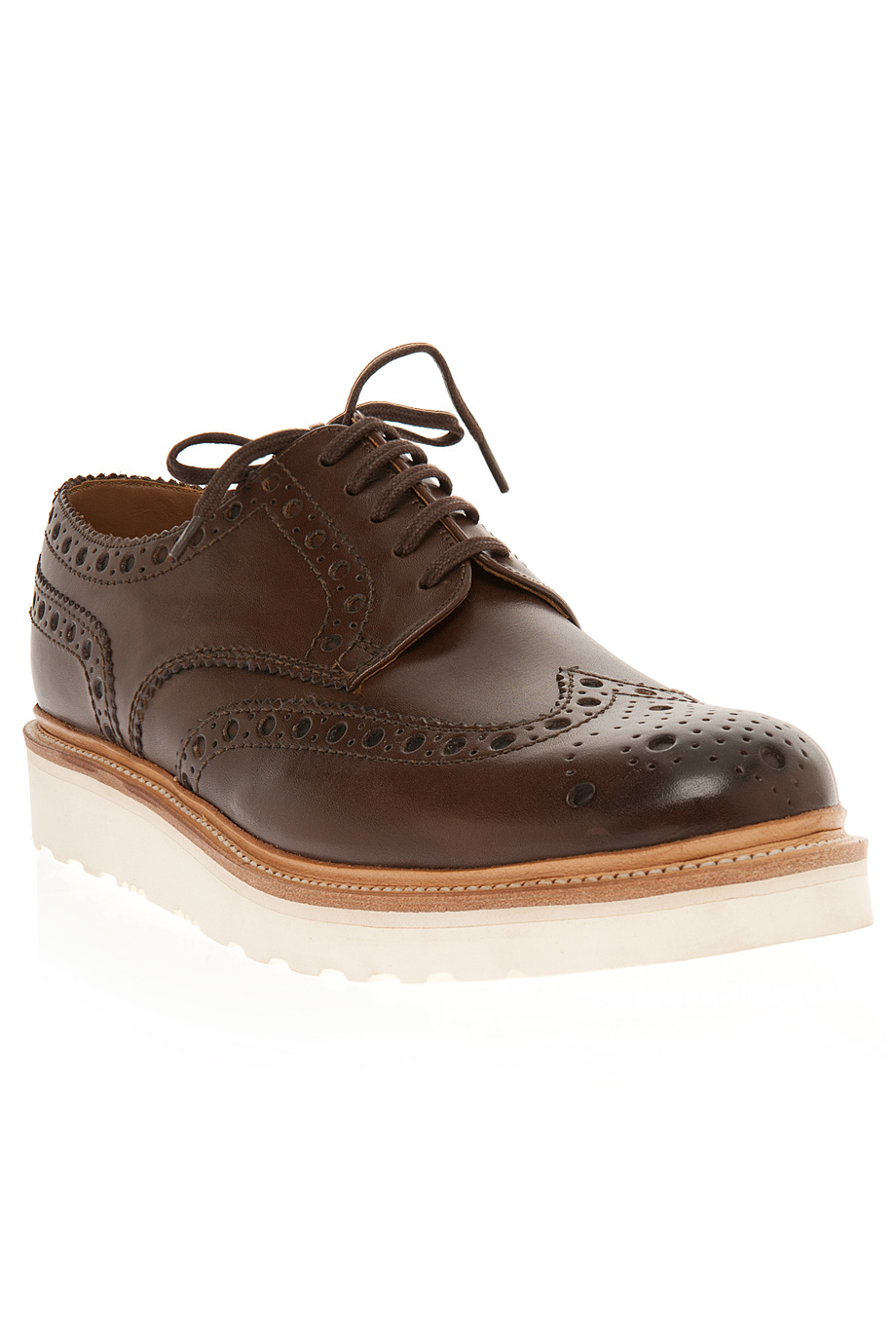 small heeled brogues