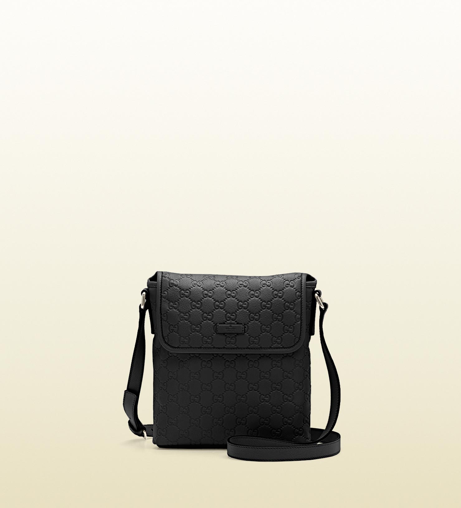 Gucci Small Messenger Bag in Black for Men - Lyst