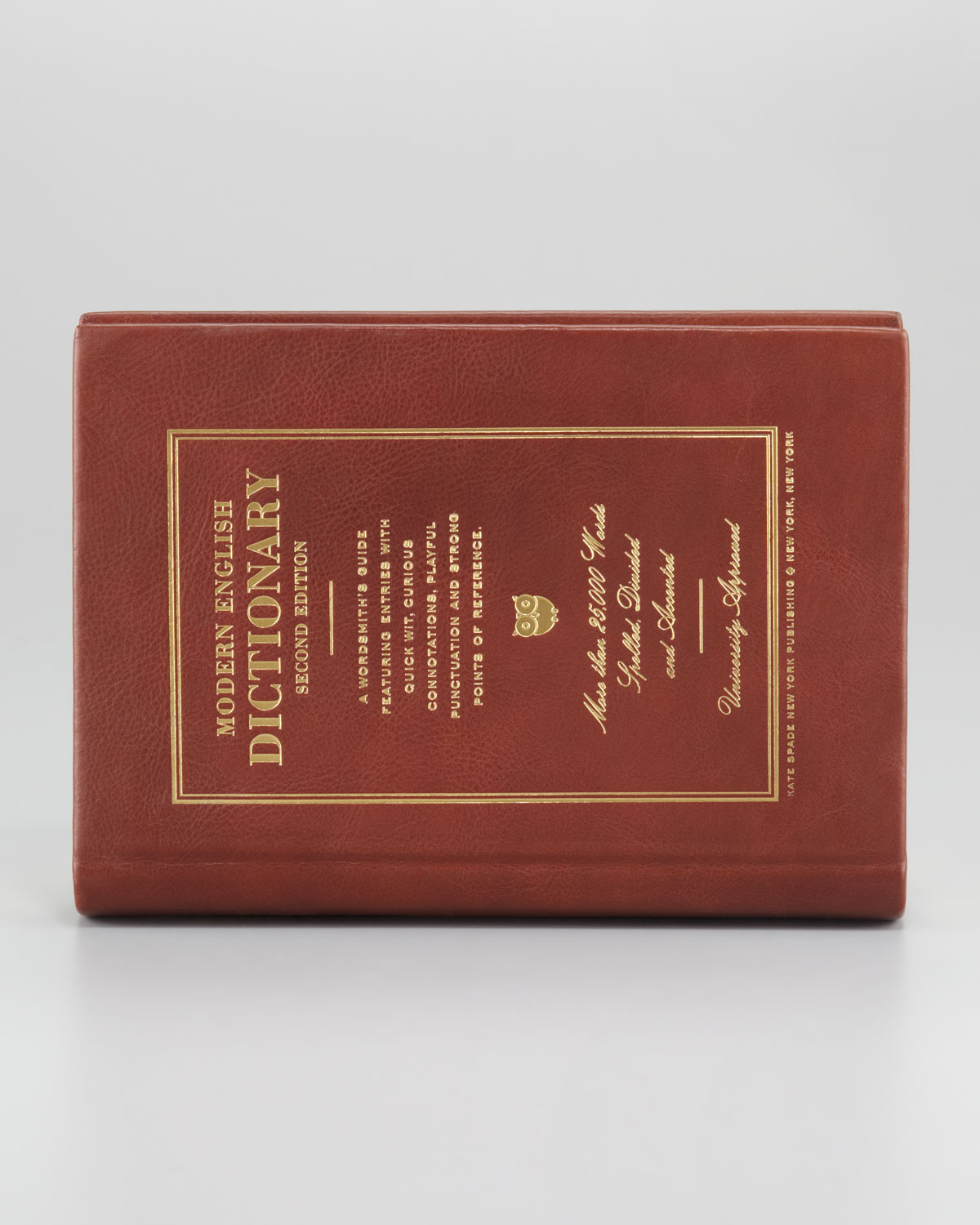 Kate spade new york Wordsmith Dictionary Leather Bound Book Clutch in
