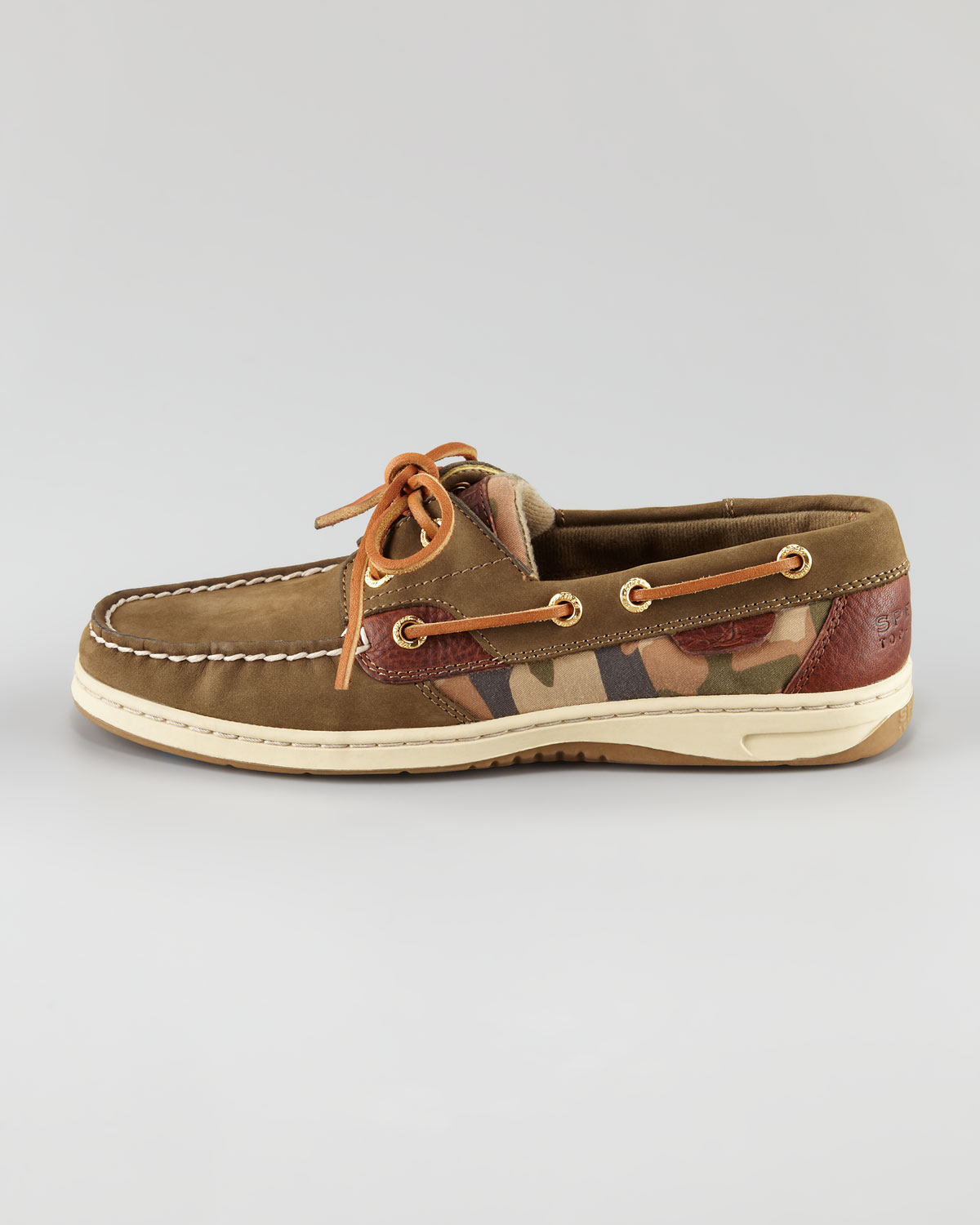 camo sperry shoes
