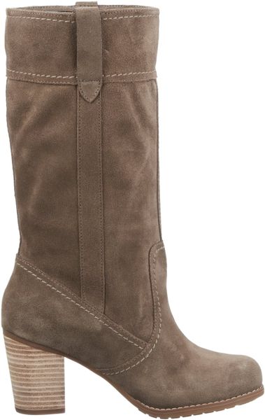 Timberland Timberland Womens Rudston Pullon Boot in (dark olive suede ...