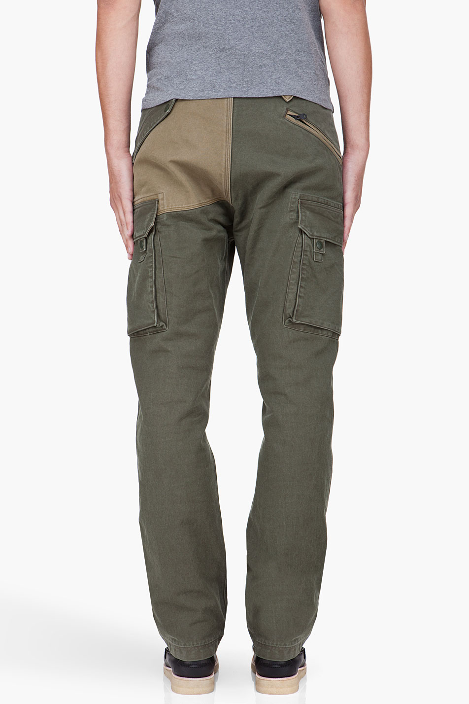 white mountaineering cargo pants