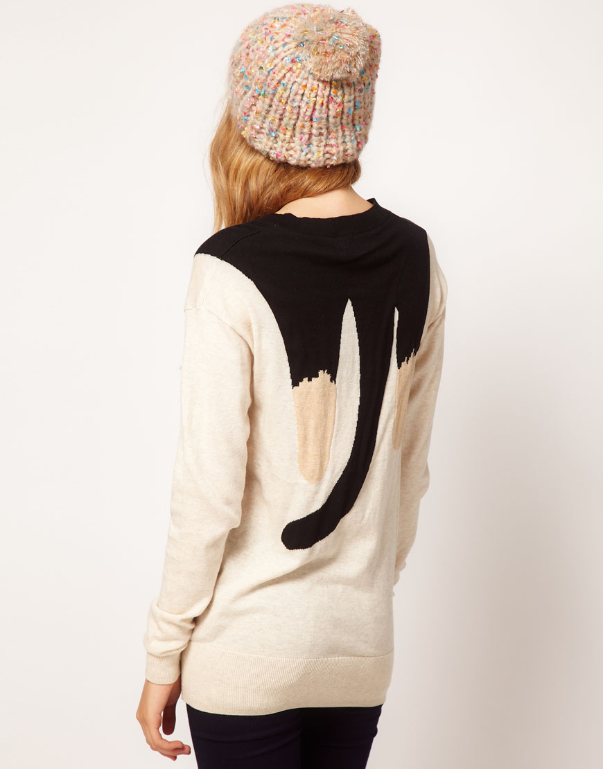 cat pocket jumper