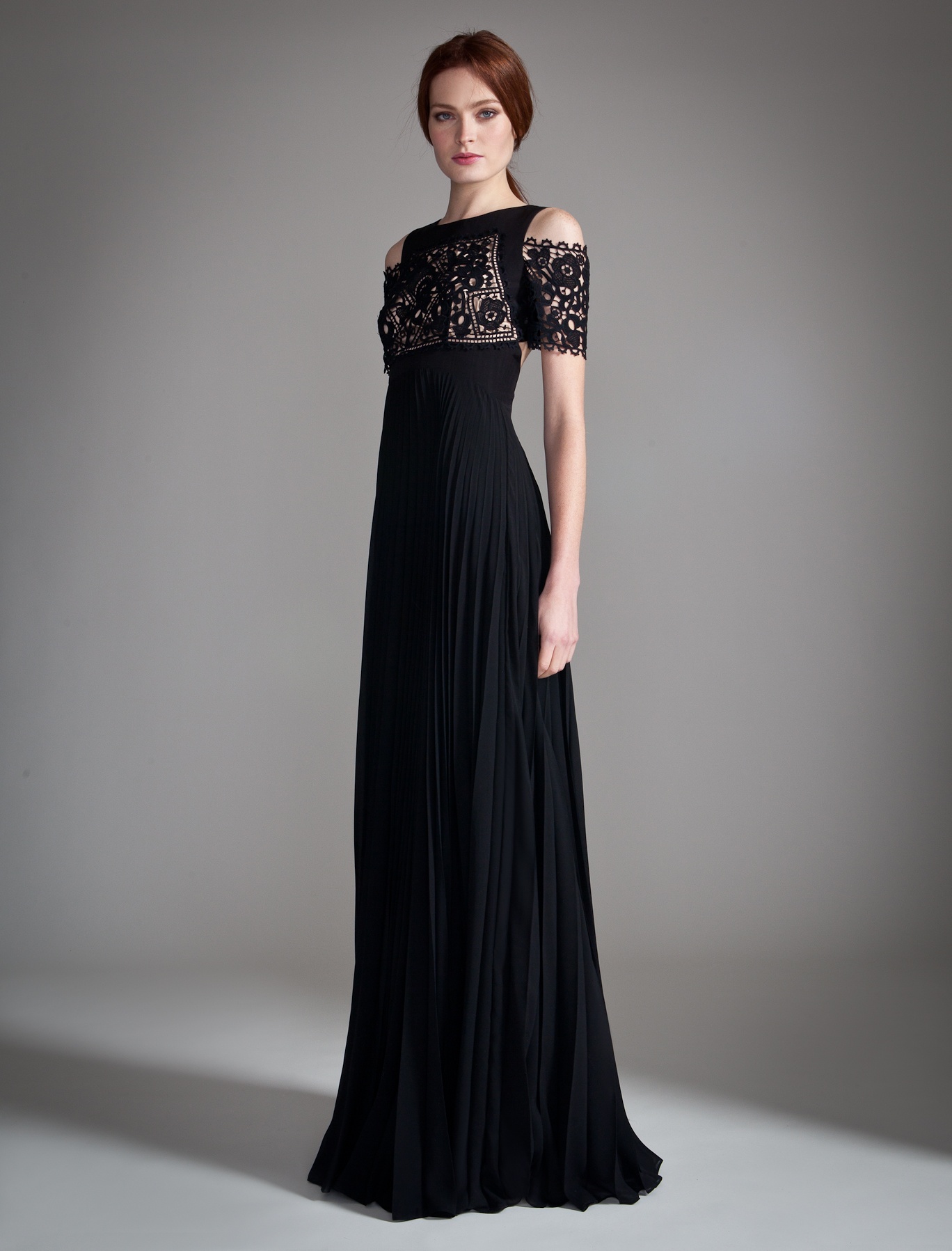 Lyst - Temperley london Long Catherine Dress in Black