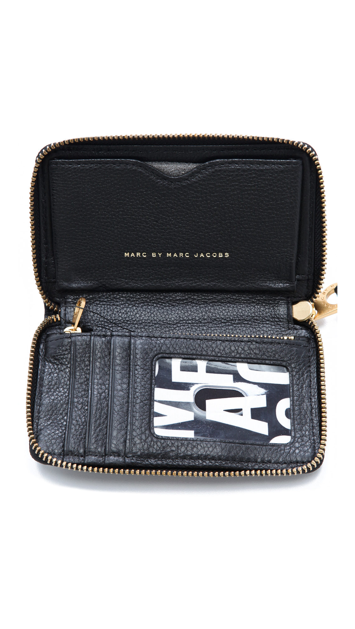 Marc by marc jacobs Classic Q Wingman Wristlet - Black in Black | Lyst