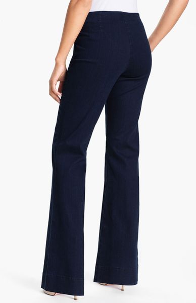 Not Your Daughter's Jeans Nydj Morgan Wide Leg Trouser Jeans in Blue ...