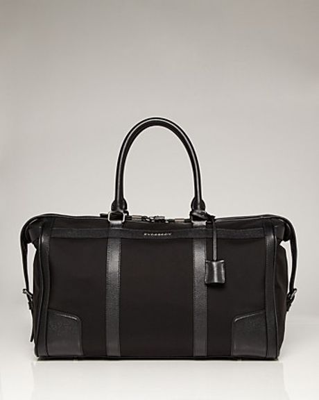 Burberry Holdall Duffel Bag in Black for Men | Lyst