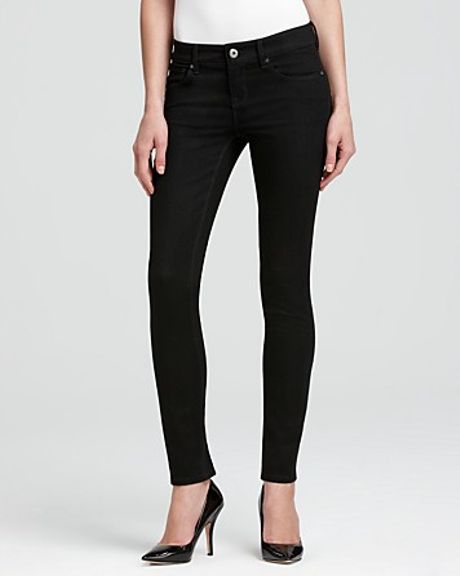 Isaac Mizrahi Jeans Samantha Skinny Jeans in Black in Black (soho wash ...