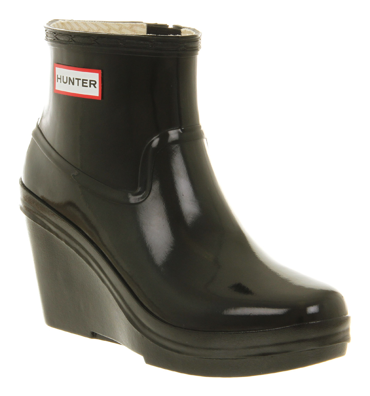 hunter aston wedge ankle boots