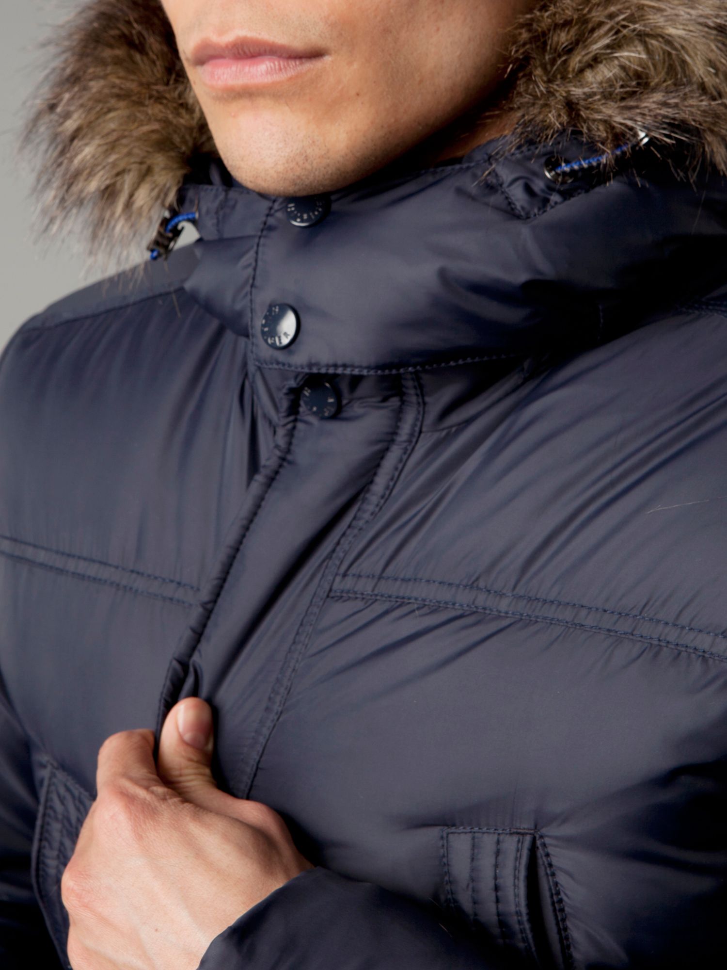 tommy down filled parka