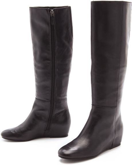Boutique 9 Zanny Knee High Boots in Black | Lyst