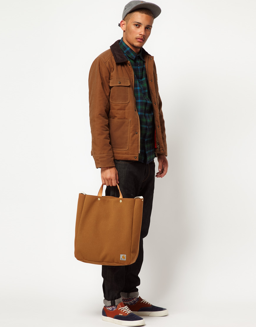 Lyst Carhartt Tote Bag in Brown for Men