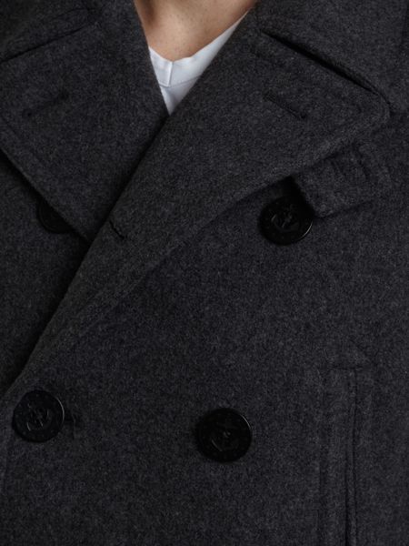 Polo Ralph Lauren Peacoat in Gray for Men (grey) | Lyst