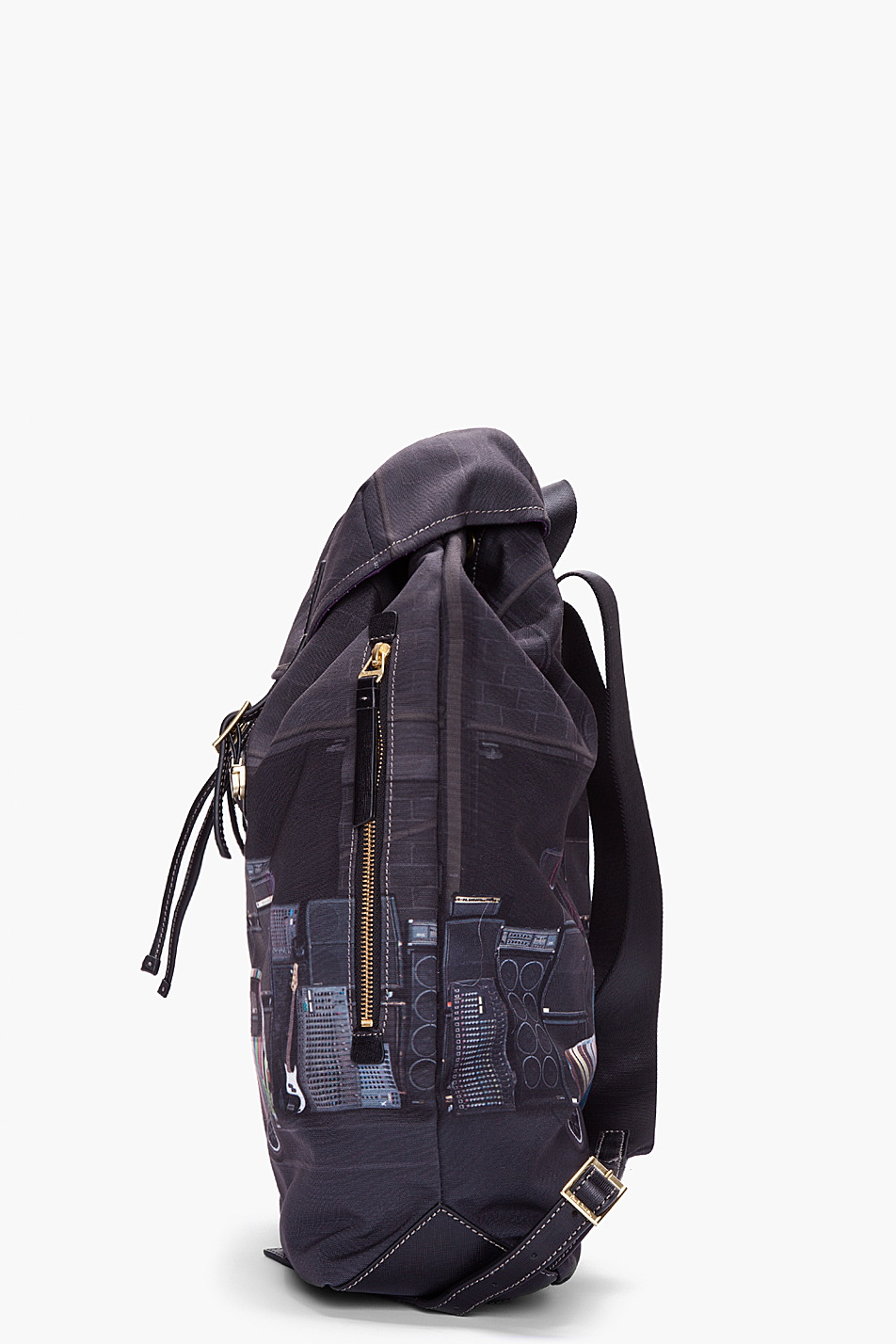 Lyst - Paul Smith Leather Trim Mini Cooper Backpack in Black for Men