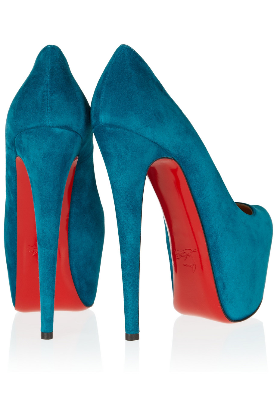 Lyst Christian louboutin Daffodile 160 Suede Platform