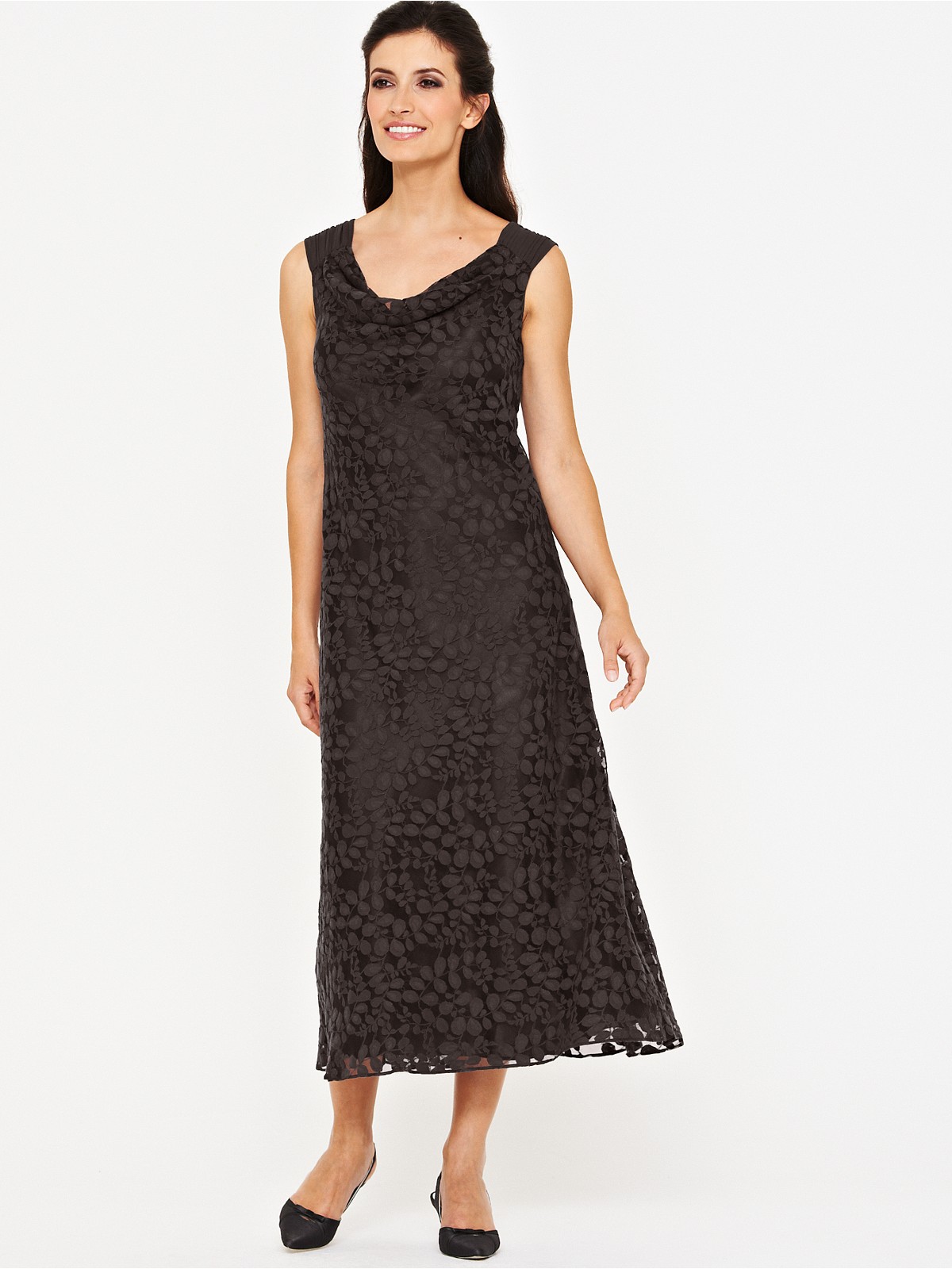 Jacques Vert Jacques Vert Honesty Lace Dress in Brown (coffee) | Lyst