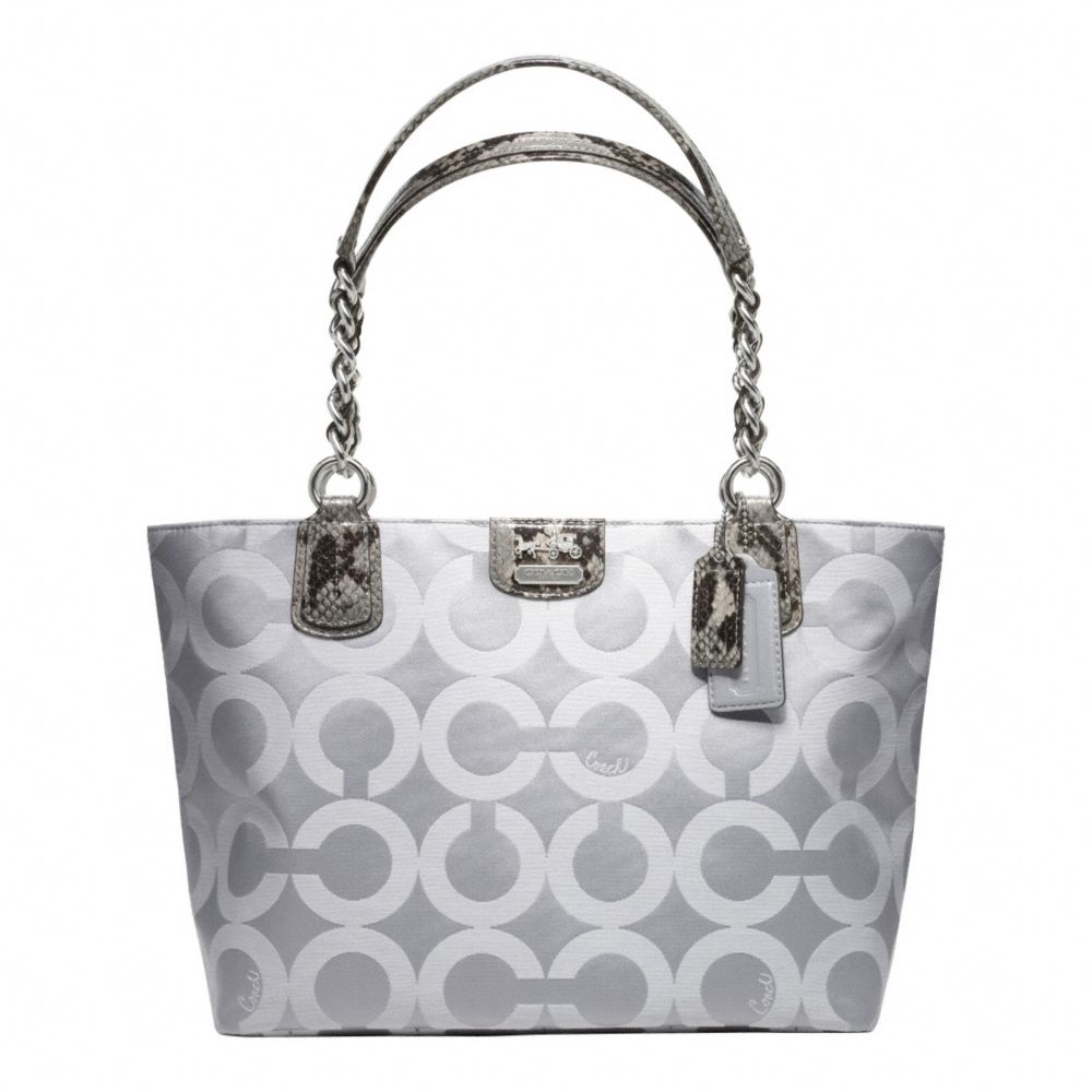 sliver grey coach