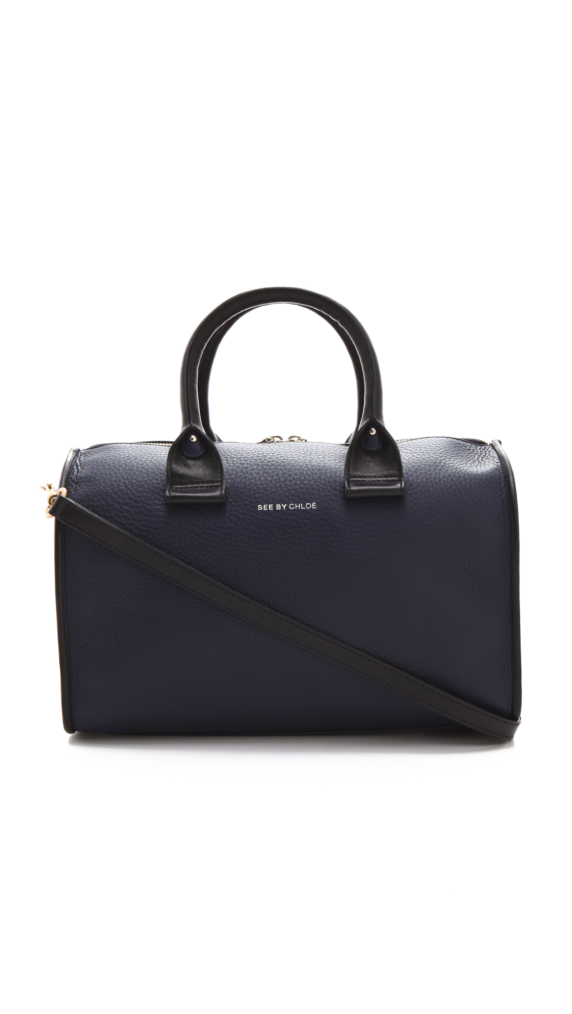 See by chlo April Big Duffel in Blue (navy) | Lyst  