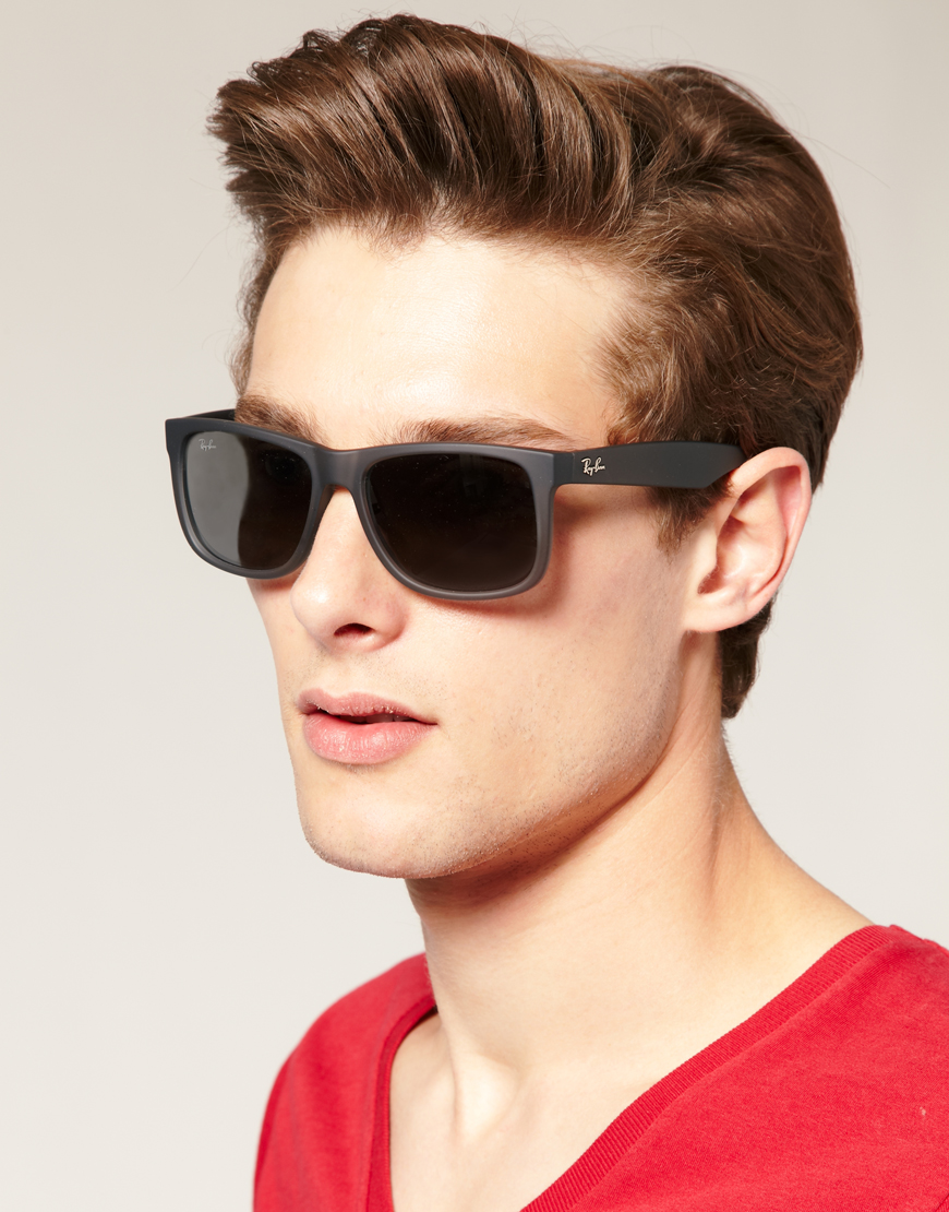 Lyst - Ray-Ban Wayfarer Sunglasses in Gray for Men