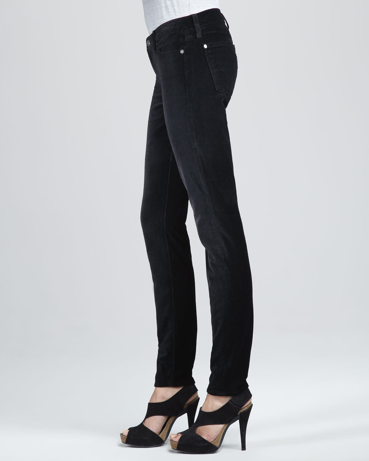 black velvet jeans women's