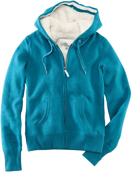 H&m Hooded Jacket in Blue (turquoise) | Lyst