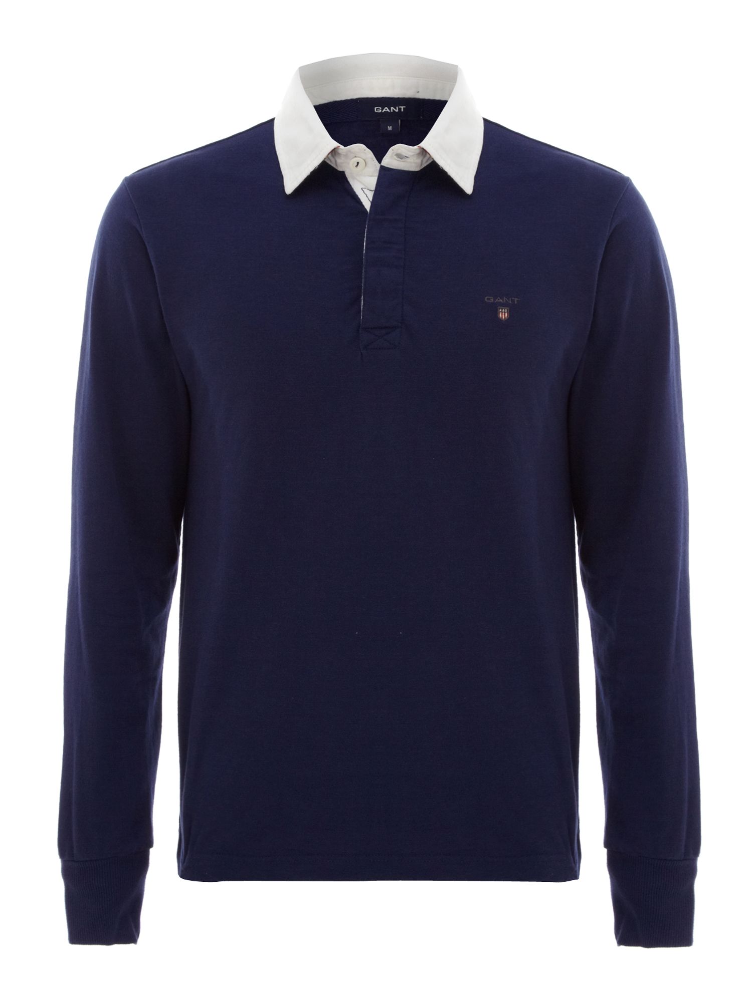 Gant Regular Fit Classic Rugby Shirt in Blue for Men (navy) | Lyst