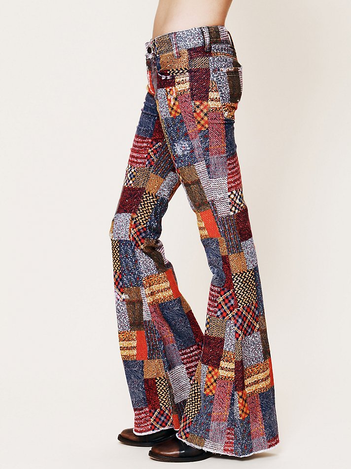 corduroy flare jeans