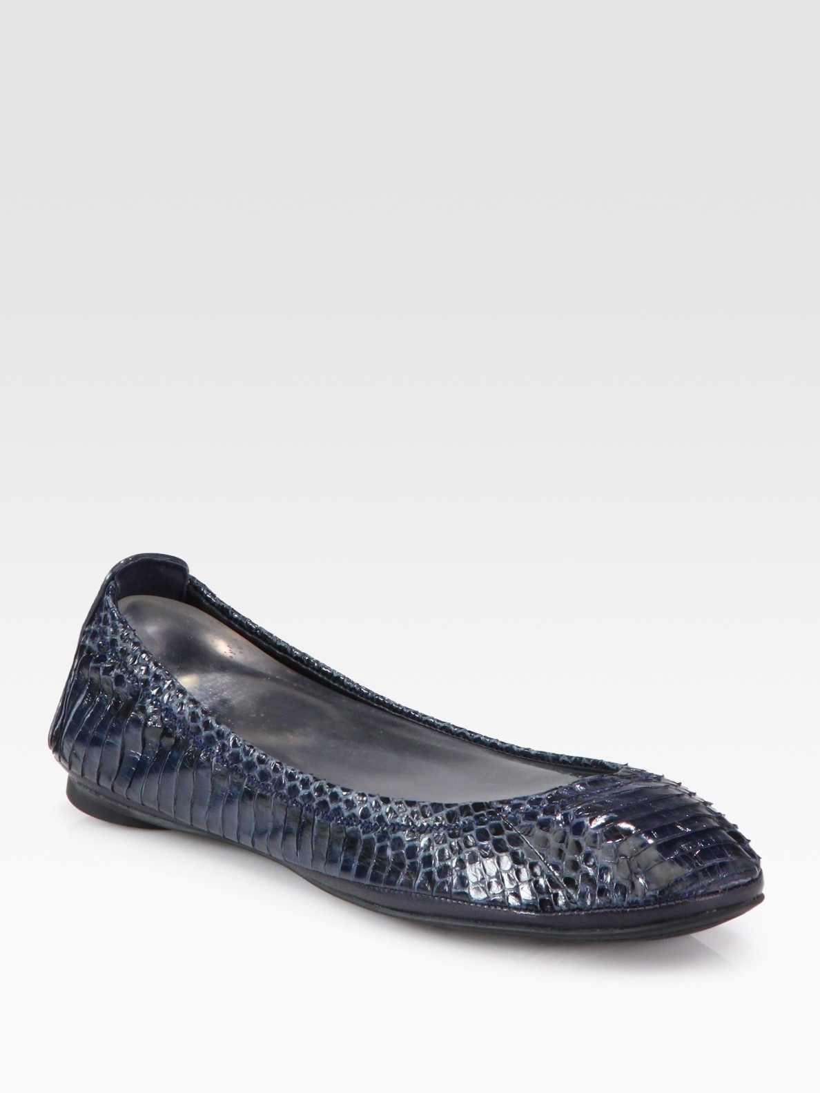 snake print shoes flats