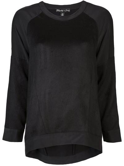 Elizabeth And James Narelle Sweater in Black | Lyst