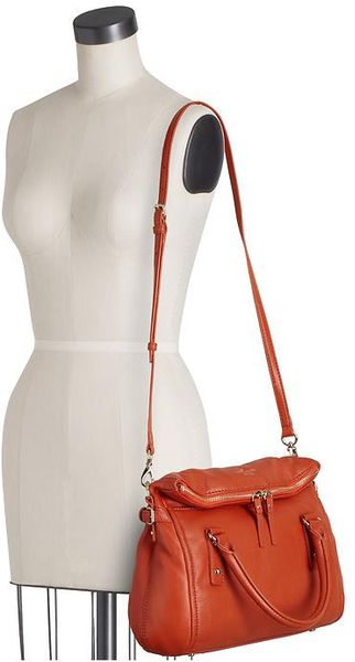 Kate Spade Cobble Hill Little Leslie Tangerino Orange Satchel Bag