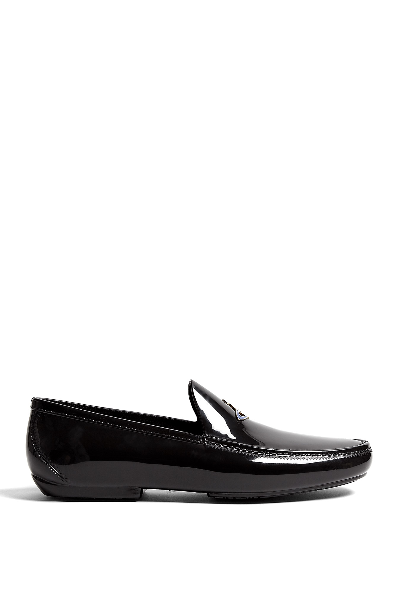 Vivienne Westwood Black Orb Plastic Loafers in Black for Men | Lyst