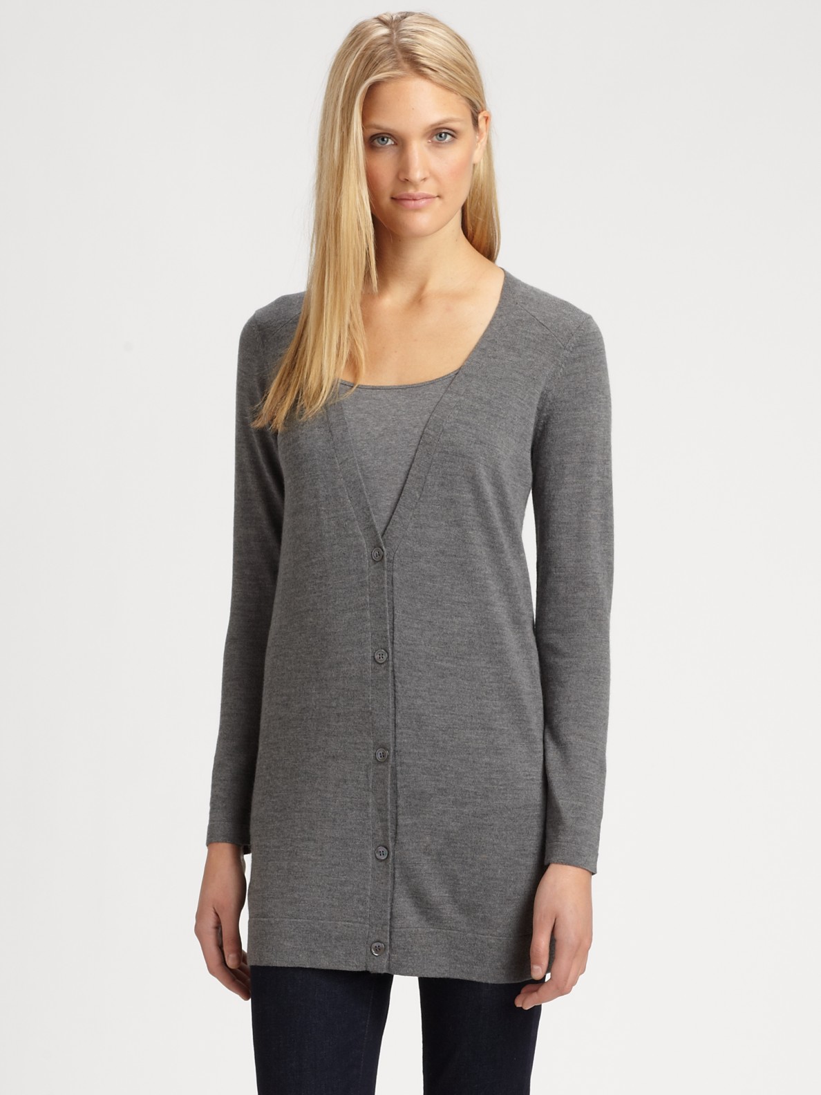 eileen fisher merino cardigan