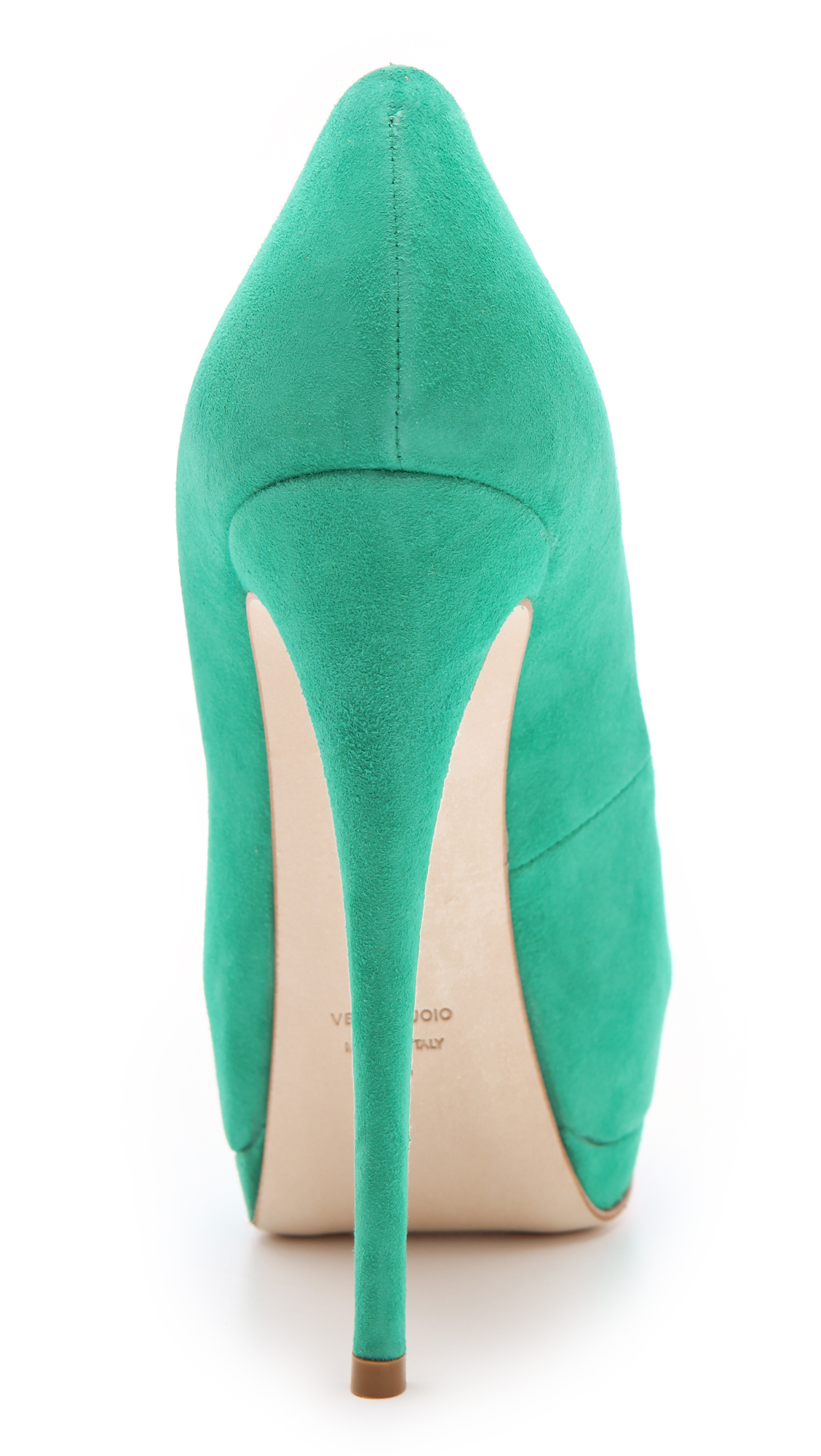 giuseppe zanotti green heels
