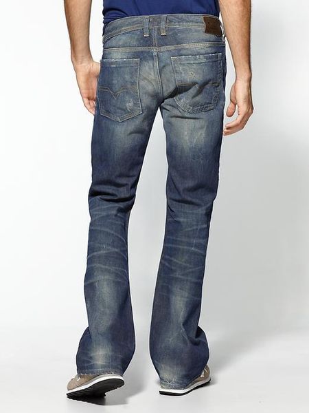 Diesel Zathan Bootcut Jeans in Blue for Men (0805u) | Lyst