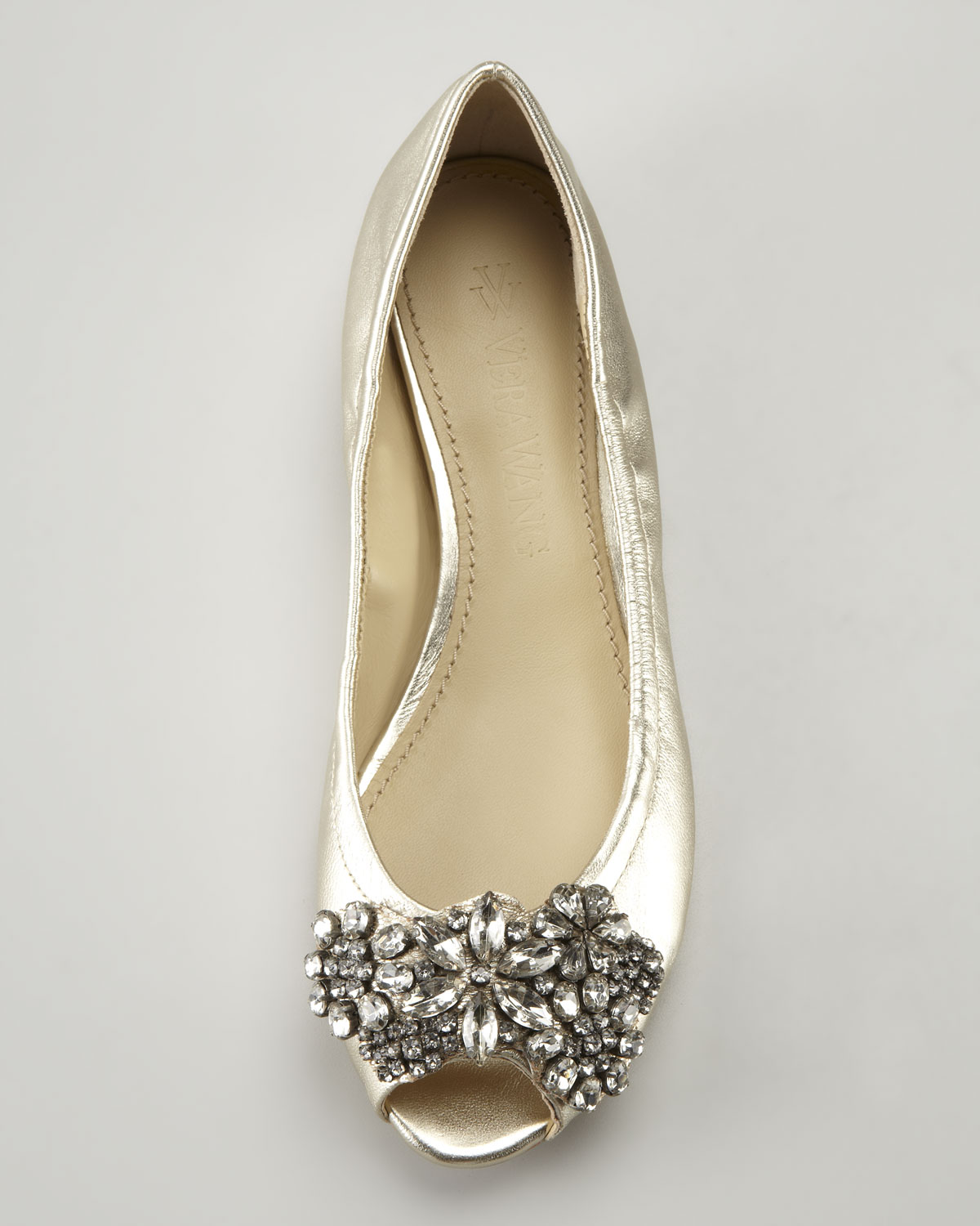vera wang ballet flats