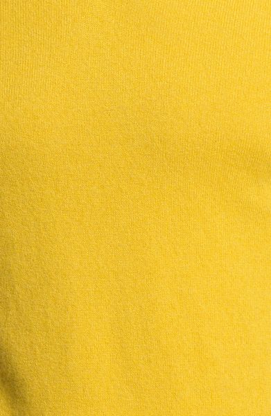 Vince Cashmere Vneck Sweater in Yellow for Men (citrine) | Lyst