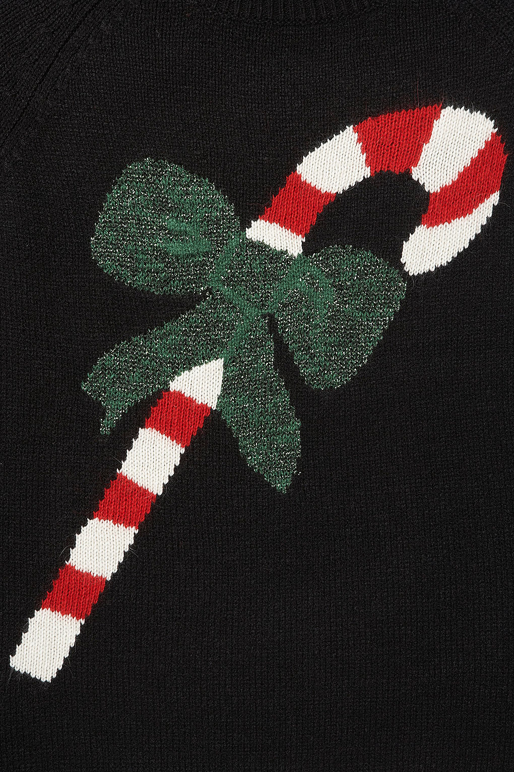 topshop candy cane jumper