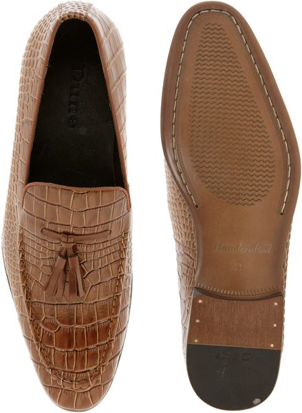 Dune Tassel Loafers in Brown for Men (tan) | Lyst
