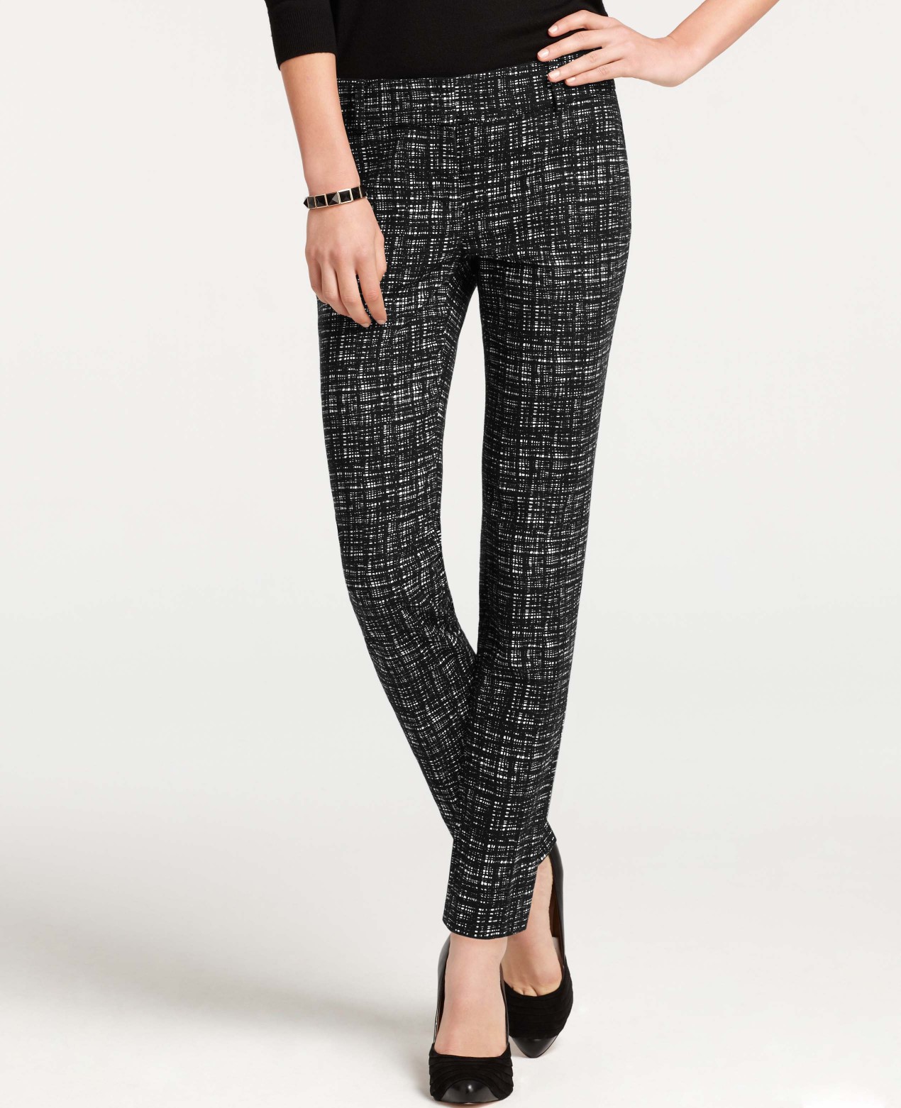 ann taylor black pants