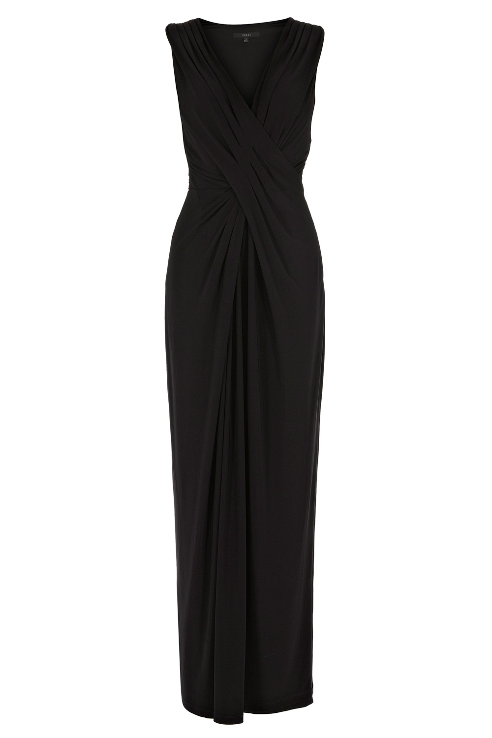 Lyst - Coast Mona Jersey Maxi Dress in Black