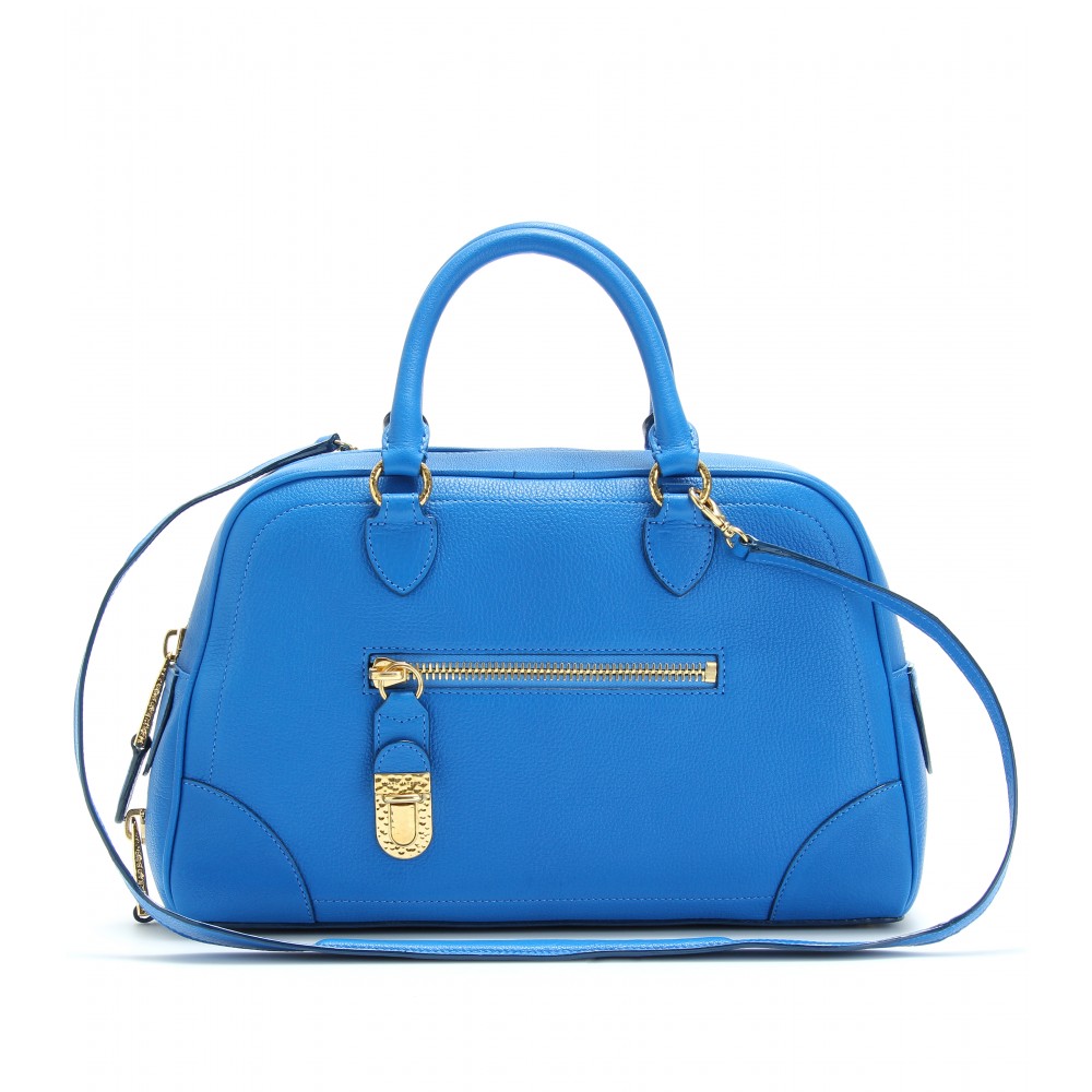 Marc By Marc Jacobs Small Venetia Leather Handbag in Blue | Lyst