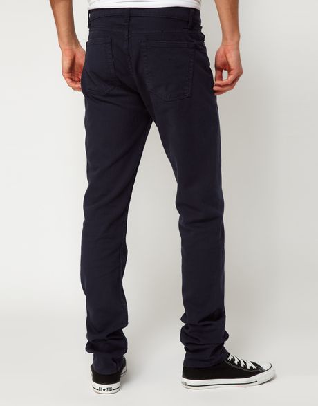American Apparel Slim Slack Jeans in Blue for Men (midnightblue) | Lyst