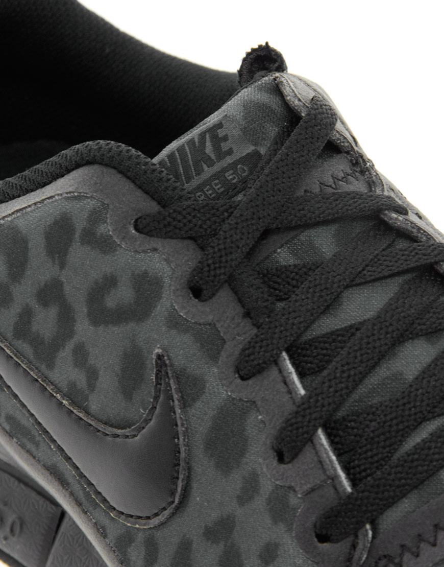 nike with leopard