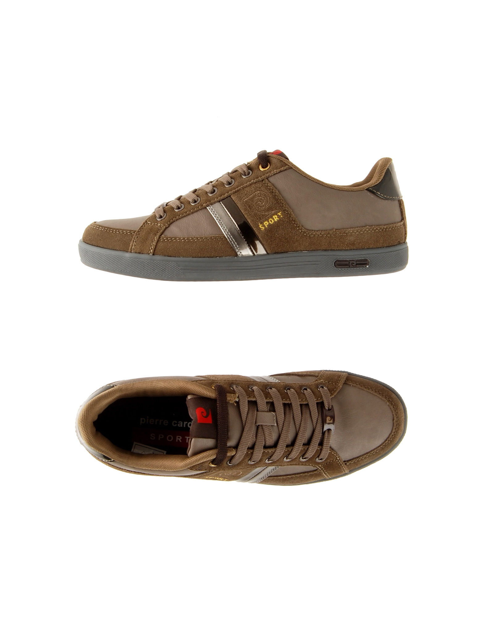 Pierre Cardin Sneakers in Brown for Men (green) | Lyst
