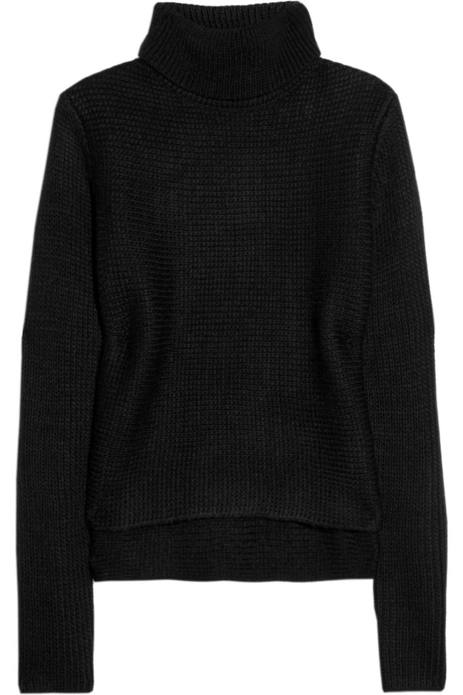 T by alexander wang Chunkyknit Turtleneck Sweater in Black | Lyst