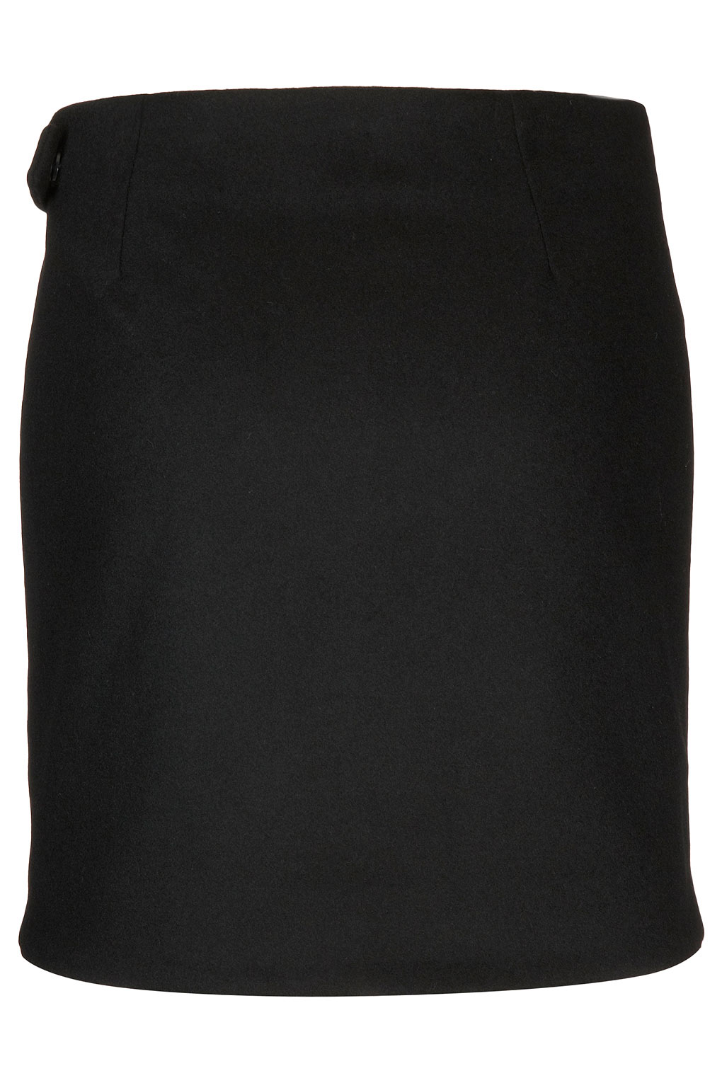 Topshop Melton Wrap Skirt By Boutique in Blue | Lyst