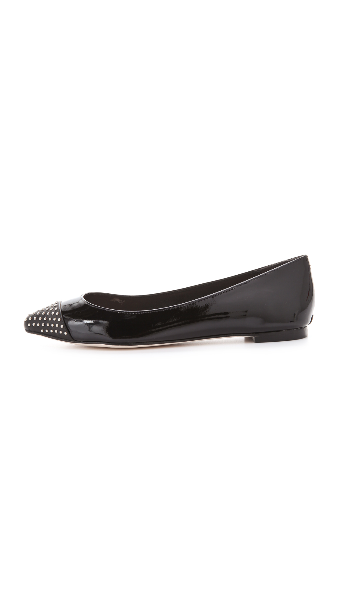 loeffler randall ballet flats black