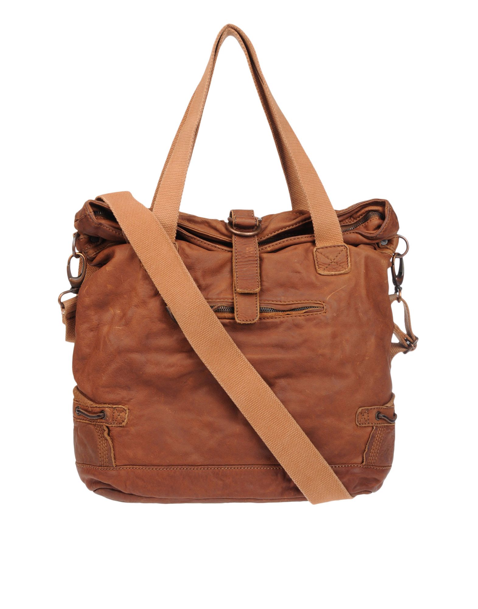 Timberland Large Leather Bag in Brown for Men (moka) | Lyst