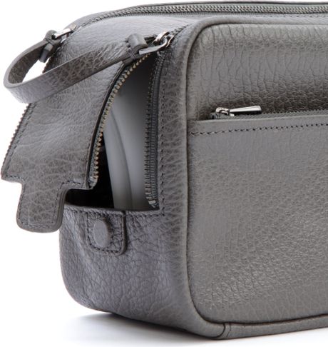 Marc By Marc Jacobs Simple Leather Doublezip Dopp Kit Wash Bag in ...