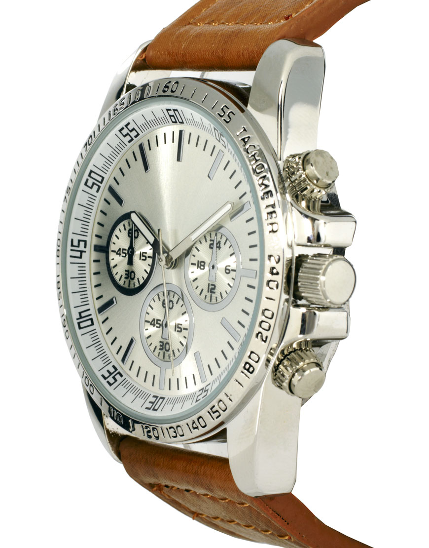 Lyst River Island Small 3 Dials Watch in Brown for Men